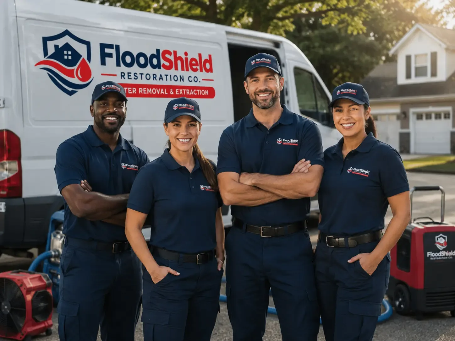 Flood Damage Restoration company in Lamoure, ND
