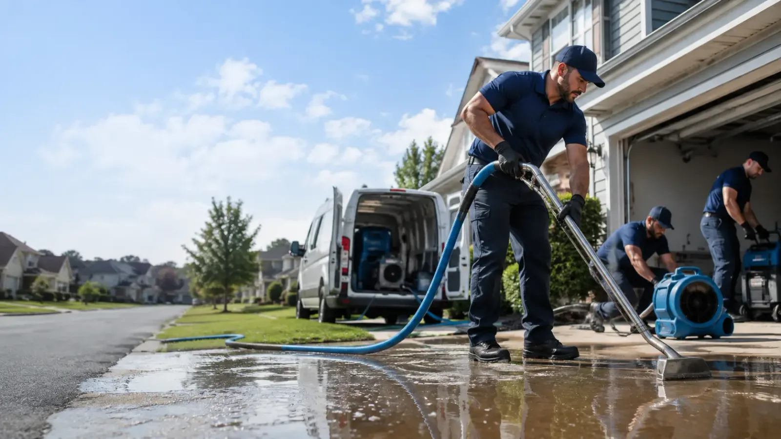 Flood Damage Restoration in Lamoure, ND